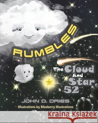 Rumbles The Cloud And Star 52 Illustrations, Blueberry 9781986337700 Createspace Independent Publishing Platform - książka