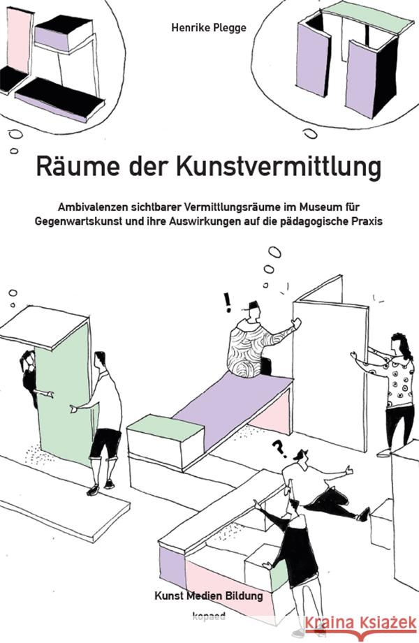 Räume der Kunstvermittlung Plegge, Henrike 9783968481128 Kopaed - książka