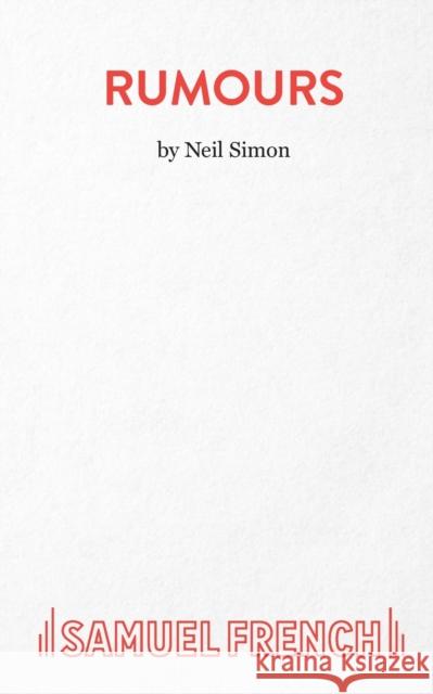 Rumours Neil Simon 9780573018848  - książka