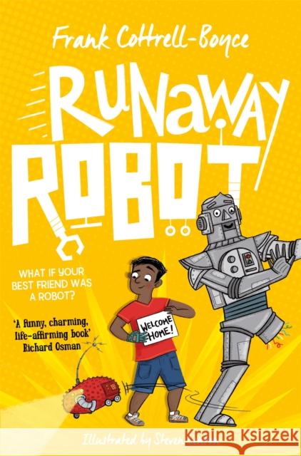 Runaway Robot Frank Cottrell Boyce Steven Lenton  9781509887910 Pan Macmillan - książka
