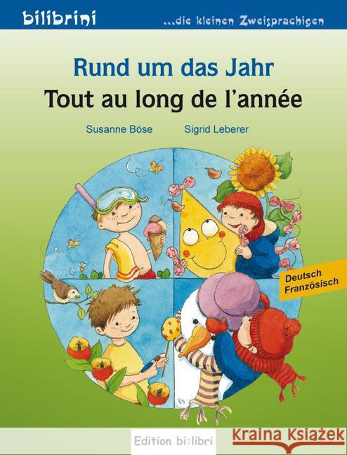 Rund um das Jahr, Deutsch-Französisch. Tout au long de l'année Böse, Susanne 9783190995967 Hueber - książka