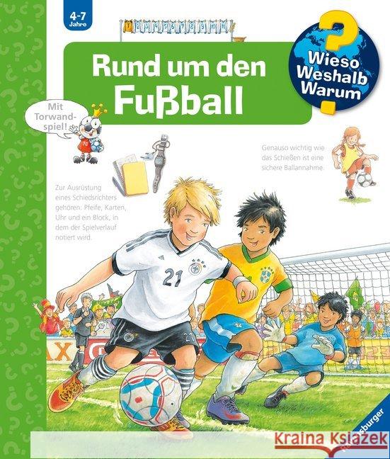 Rund um den Fußball Nieländer, Peter 9783473328888 Ravensburger Buchverlag - książka