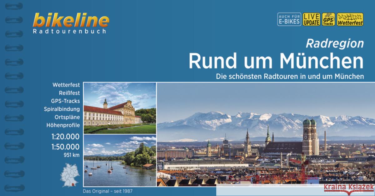 Rund um München  9783711100603 Esterbauer - książka