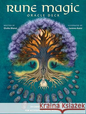 Rune Magic Oracle Deck Giulia Manzi, Lorena Assisi 9781646712625 U.S. Games - książka