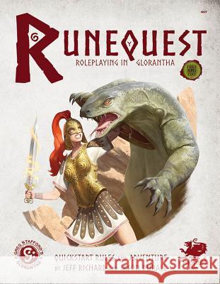 Runequest: Roleplaying in Glorantha Quick Start Jason Durall 9781568824505 Chaosium - książka