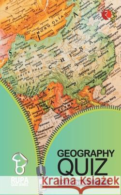 Rupa Book of Geography Quiz Muthiah, S. 9788171670932 Rupa & Co - książka