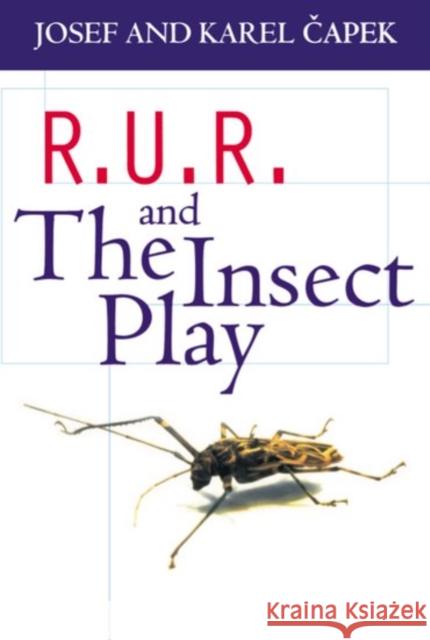 R.U.R. and the Insect Play Capek 9780192810106  - książka