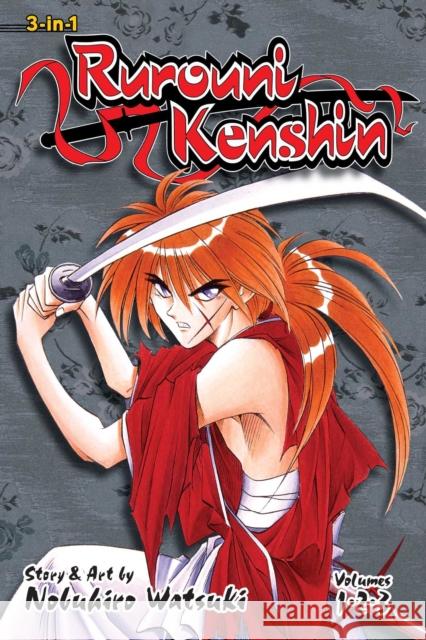Rurouni Kenshin (3-in-1 Edition), Vol. 1 Nobuhiro Watsuki 9781421592459 Viz Media - książka