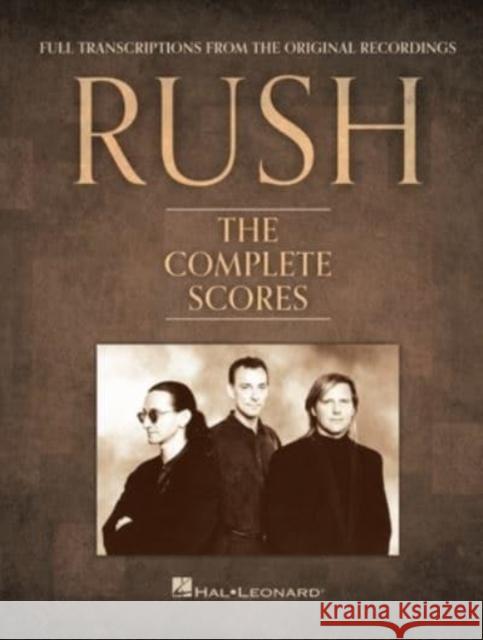 Rush - The Complete Scores: Deluxe Hardcover Book with Protective Slip Case Rush 9781705113998 Hal Leonard Publishing Corporation - książka