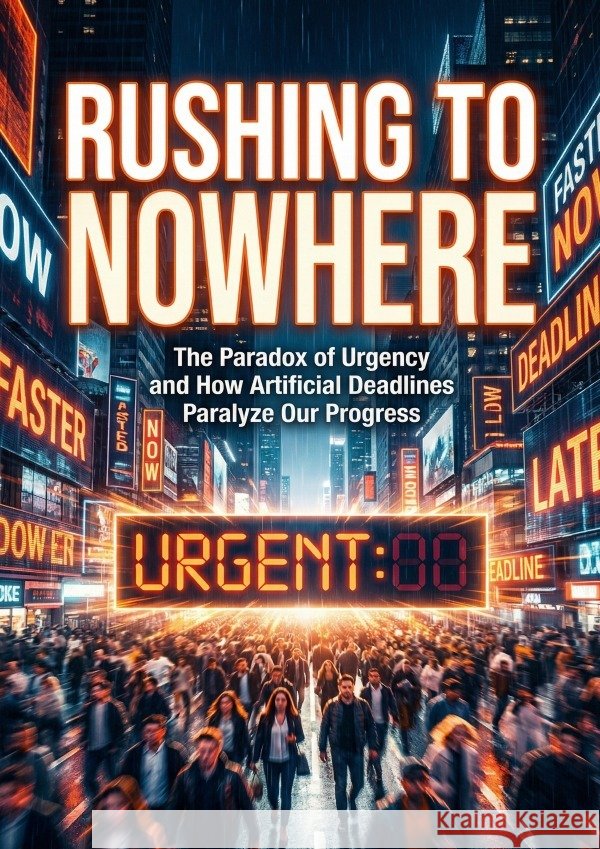 Rushing to Nowhere Thornton, David 9783565271788 epubli - książka