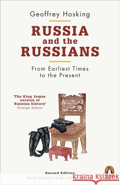 Russia and the Russians: From Earliest Times to the Present Geoffrey Hosking 9780718193607 PENGUIN UK - książka