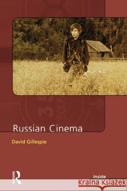 Russian Cinema David Gillespie 9780582437906 Longman Publishing Group - książka