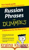 Russian Phrases For Dummies Serafima Gettys 9780470149744 John Wiley & Sons Inc