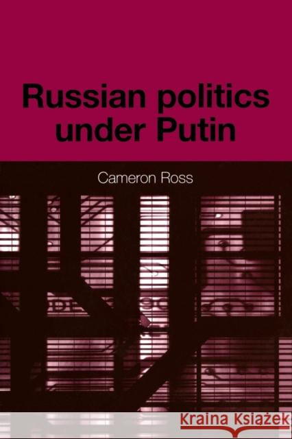 Russian Politics Under Putin Cameron Ross 9780719068010 Manchester University Press - książka