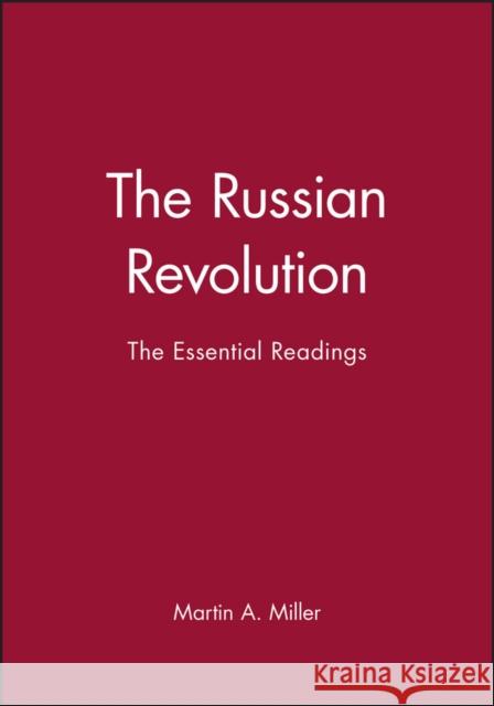 Russian Revolution Readings Miller, Martin A. 9780631216384 Blackwell Publishers - książka