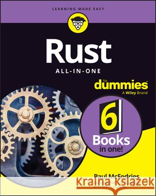 Rust All-In-One for Dummies Paul McFedries 9781394401901 For Dummies - książka