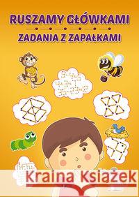 Ruszamy główkami. Zadania z zapałkami  9788379324477 Fenix - książka