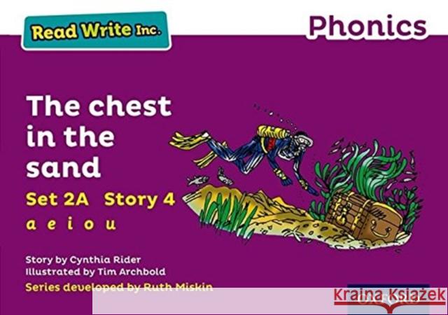 RWI PHONPURPLE 2A STR CHEST IN SAND NE  9780198371656 OXFORD SCHOOLS (R/tree Single) - książka