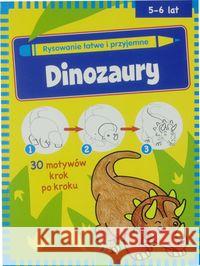 Rysowanie łatwe i przyjemne - Dinozaury  4007148013783 Vemag - książka