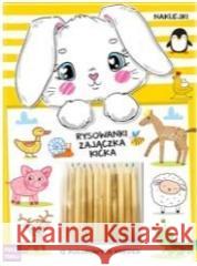 Rysowanki zajączka Kicka praca zbiorowa 9788397402225 Follow And Enjoy - książka
