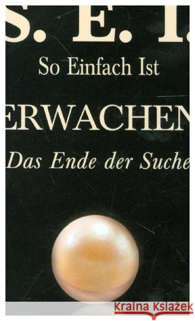 S. E. I. So einfach ist Erwachen Lampert, Klaus 9783830119272 Fischer (Rita G.), Frankfurt - książka