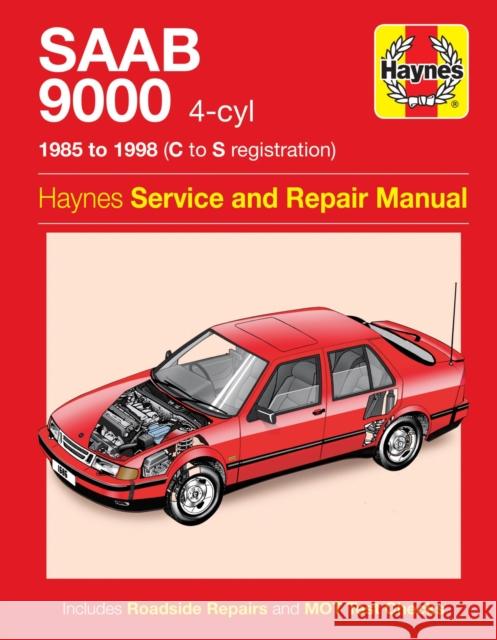 Saab 9000 (4-cyl) (85 - 98) Haynes Repair Manual Haynes Publishing 9781859607640 Haynes Publishing - książka