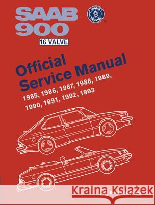 SAAB 900 16 Valve Official Service Manual: 1985-1993 Bentley Publishers 9780837616933  - książka