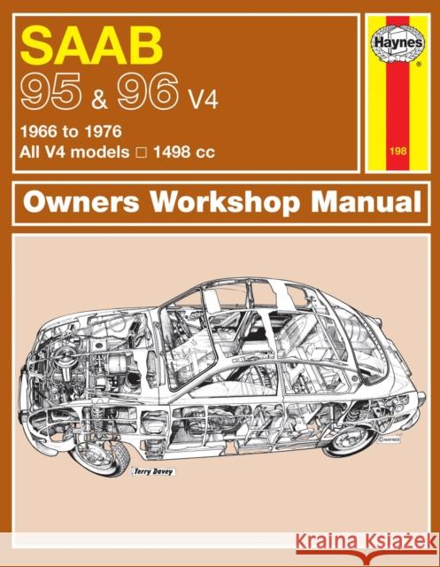 Saab 95 & 96 Petrol (66 - 76) Haynes Repair Manual Haynes Publishing 9780857339256 Haynes Publishing Group - książka