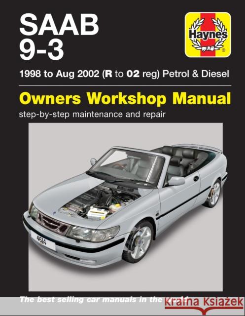 Saab 9-3 Petrol & Diesel (98 - Aug 02) Haynes Repair Manual Haynes Publishing 9781785212772 Haynes Publishing Group - książka
