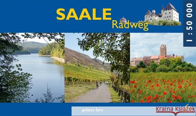 Saale-Radweg Gebhardt, Lutz 9783866363991 Grünes Herz - książka
