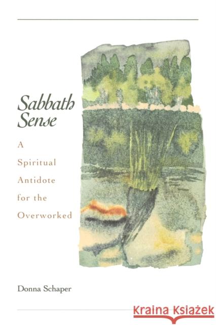 Sabbath Sense: A Spiritual Antidote for the Overworked Schaper, Donna 9780806690179 Augsburg Books - książka