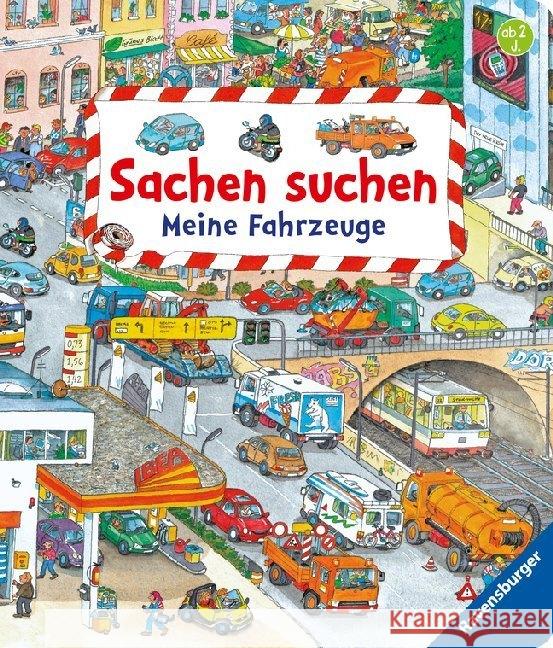 Sachen suchen -  Meine Fahrzeuge Gernhäuser, Susanne; Metzger, Wolfgang 9783473433193 Ravensburger Buchverlag - książka