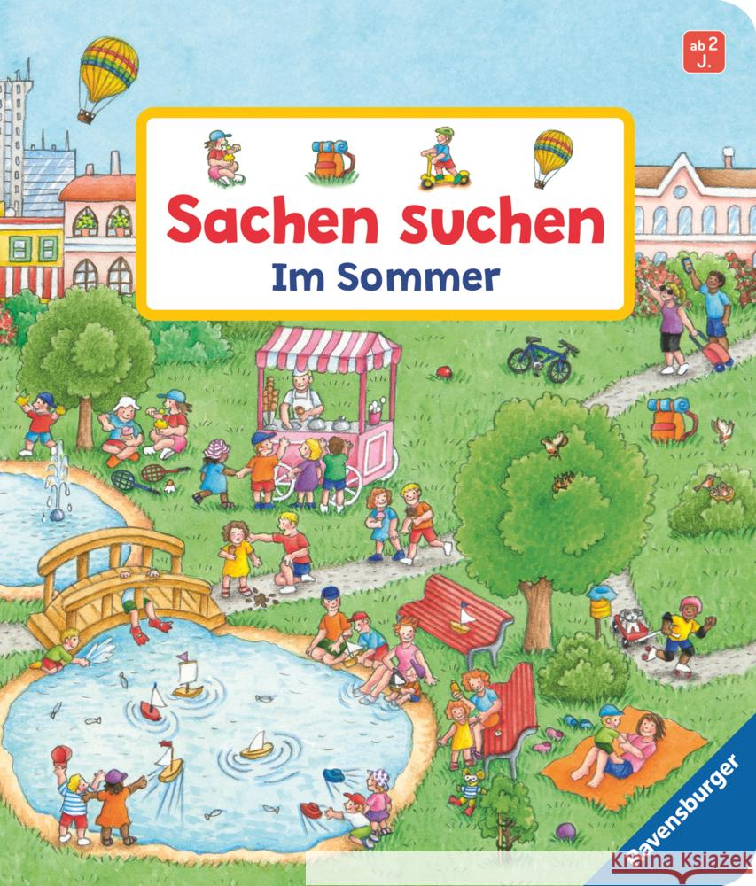 Sachen suchen: Im Sommer Gernhäuser, Susanne 9783473438969 Ravensburger Verlag - książka