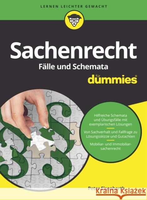 Sachenrecht Falle und Schemata fur Dummies Eisenbarth, Peter 9783527713738 John Wiley & Sons - książka