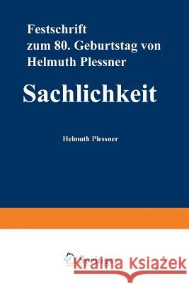 Sachlichkeit Gunter Dux Thomas Luckmann Gunter Dux 9783531111872 Springer - książka