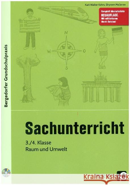 Sachunterricht - 3./4. Klasse, Raum und Umwelt, m. CD-ROM Kohrs, Karl-Walter; Mallanao, S. 9783403203377 Persen Verlag in der AAP Lehrerfachverlage Gm - książka