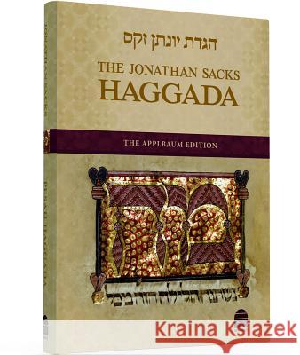 Sacks Passover Haggada Rabbi Jonathan Sacks 9789653016538 Koren Publishers - książka