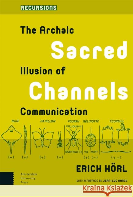 Sacred Channels: The Archaic Illusion of Communication Erich Horl 9789089647702 Amsterdam University Press - książka