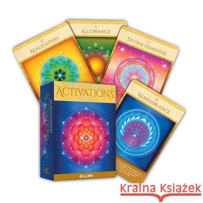Sacred Geometry Activations Oracle [With Cards] Lon 9781582706351 Beyond Words Publishing - książka