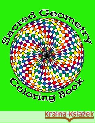 Sacred Geometry Coloring Book Maria L Dale L 9781482537543 Createspace - książka