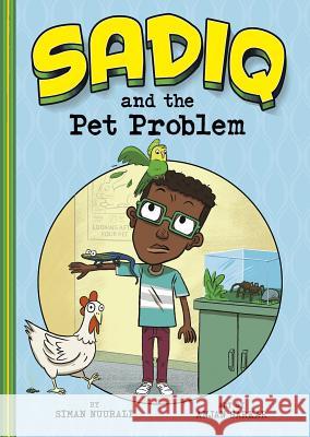 Sadiq and the Pet Problem Siman Nuurali Anjan Sarkar 9781515845683 Picture Window Books - książka