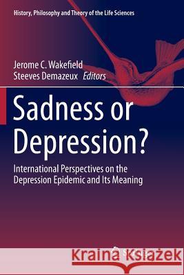 Sadness or Depression?: International Perspectives on the Depression Epidemic and Its Meaning Wakefield, Jerome C. 9789402413458 Springer - książka