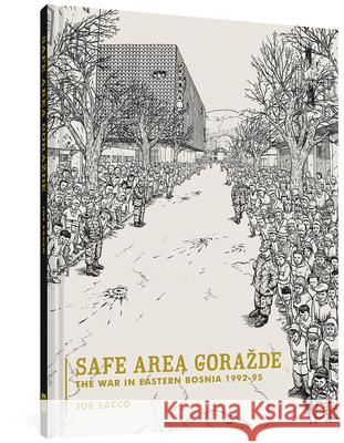 Safe Area Gorazde Joe Sacco Christopher Hitchens 9781560974703 Fantagraphics Books - książka