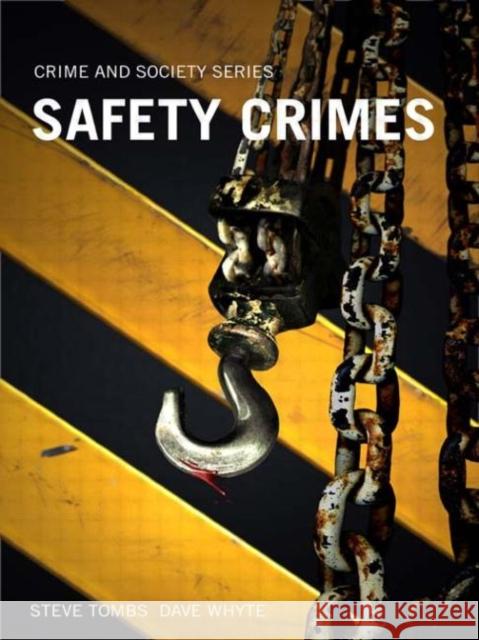 Safety Crimes Steve Tombs 9781843920854  - książka