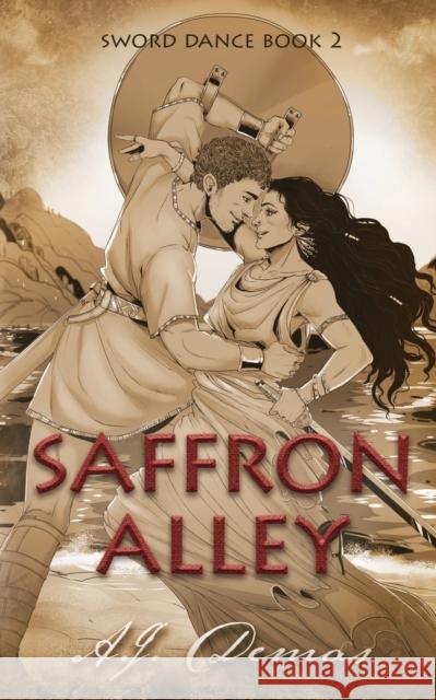 Saffron Alley A. J. Demas 9781988086187 Sexton's Cottage Books - książka