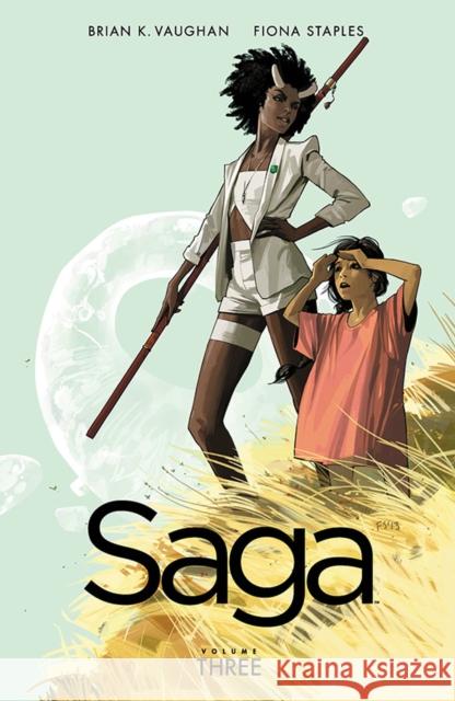 Saga Volume 3 Brian K. Vaughan Fiona Staples 9781607069317 Image Comics - książka