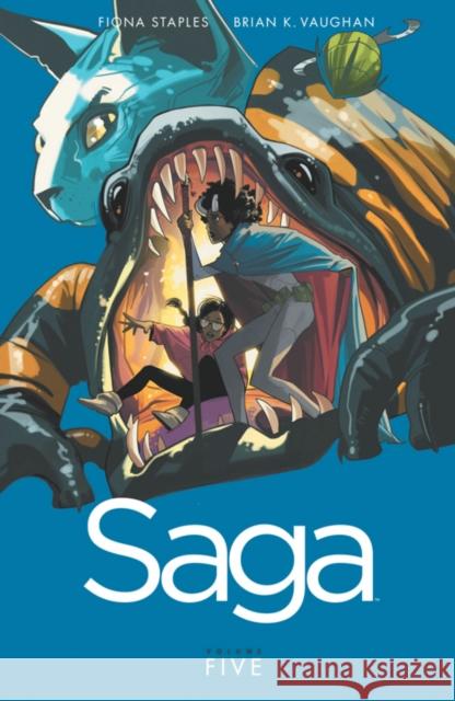 Saga, Volume 5 Vaughan, Brian K. 9781632154385 Image Comics - książka