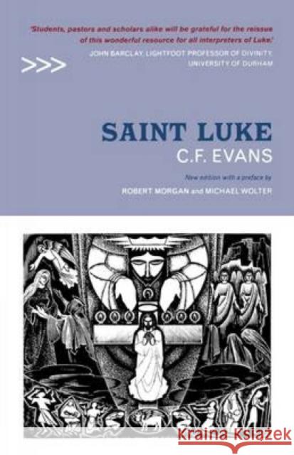 Saint Luke C. F. Evans 9780334042099 SCM Press - książka