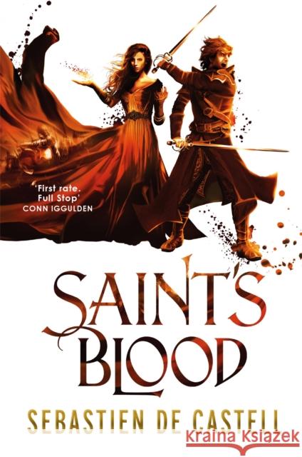 Saint's Blood: The Greatcoats Book 3 Sebastien de Castell 9781782066811 Quercus Publishing - książka