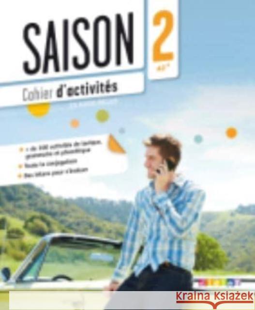 Saison: Cahier d'activites (A2+) + CD  9782278079186 Didier - książka